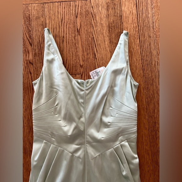 New with tags Zac Posen mint silk dress size 4 - Picture 5 of 6